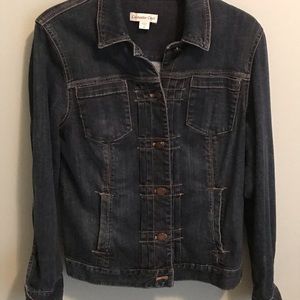 Coldwater Creek Jean Jacket Size 10